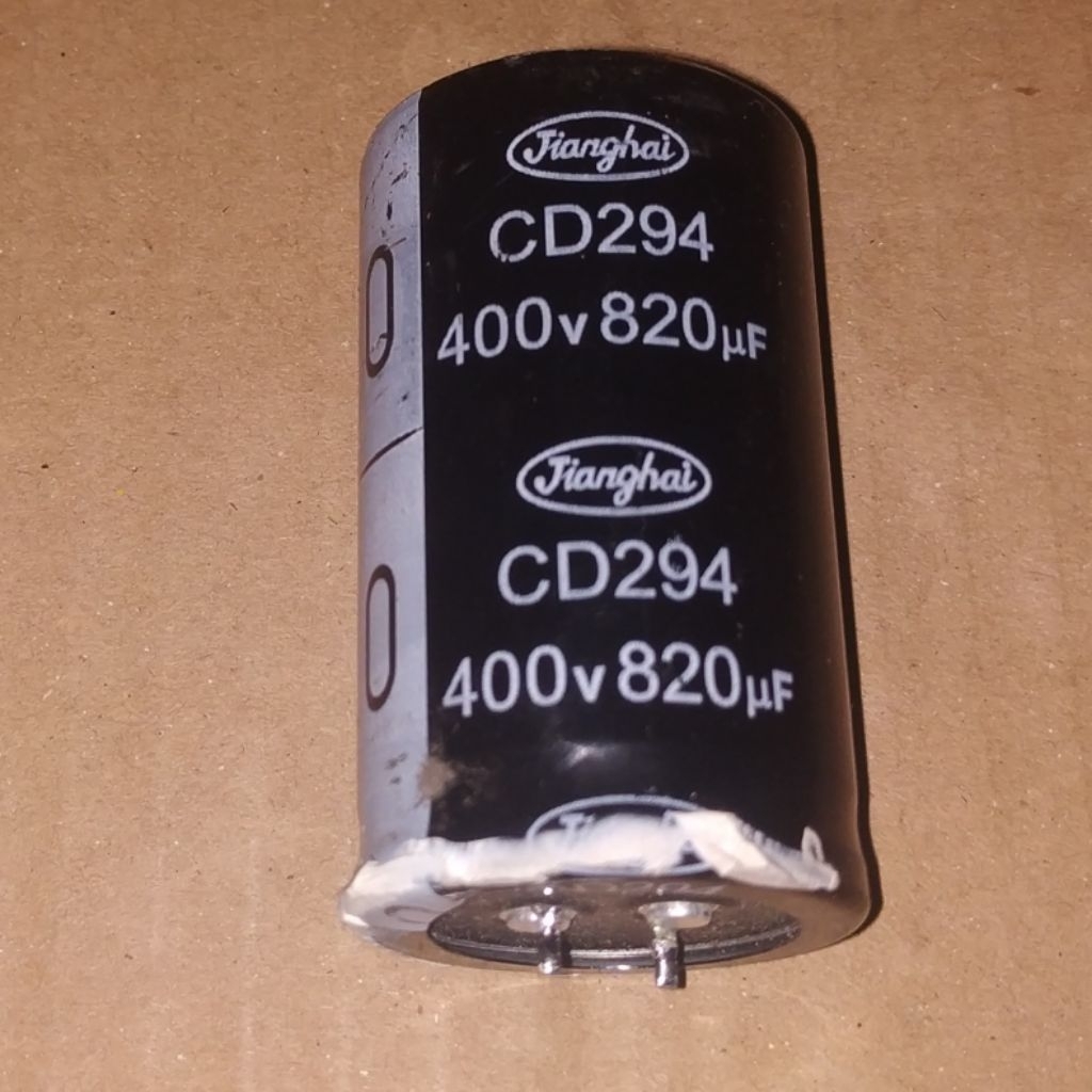 C Elco Elko 820uF 400V 820 uF 400 V 820mFD 400WV 820mF 400VDC JIANGHAI