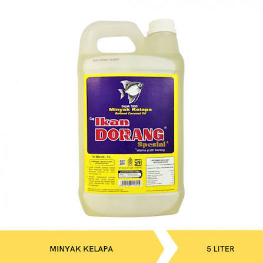 Minyak Goreng Ikan Dorang Spesial 5L