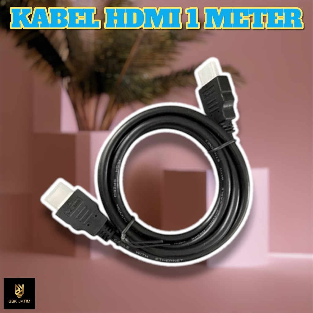 KABEL HDMI 1 METER TV DIGITAL FULL HD RESOLUTION