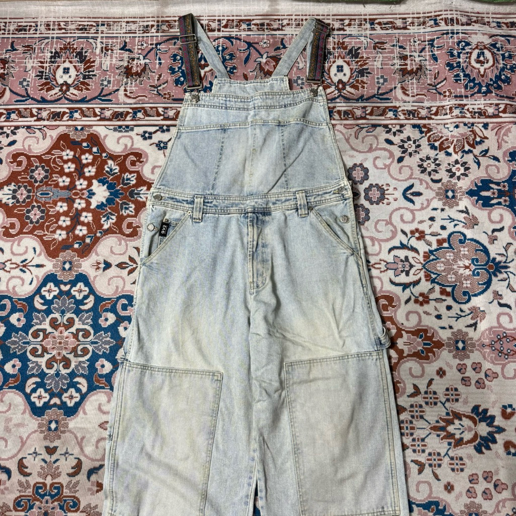 OVERAL JEANS CARPENTER DOBLE KNEE GV2 BAGGY FIT