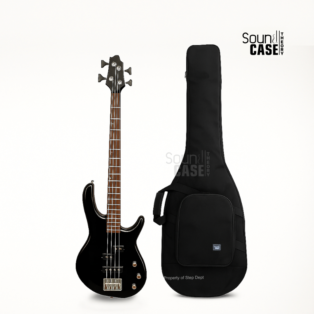 Tas Bass Elektrik Hitam / Softcase Bass Elektrik Black