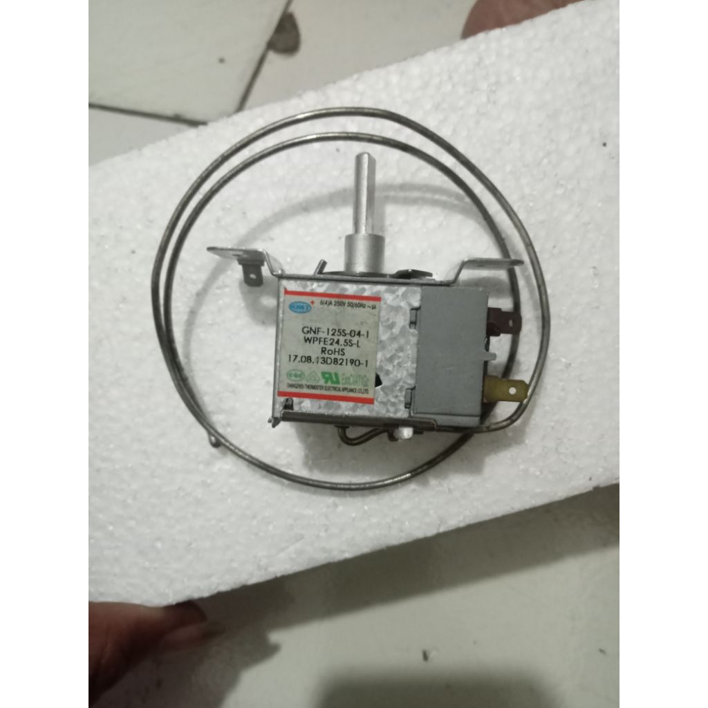 termostAt kulkas Sanyo Aqua 1pintu GNF-125S-04 ORIGINAL