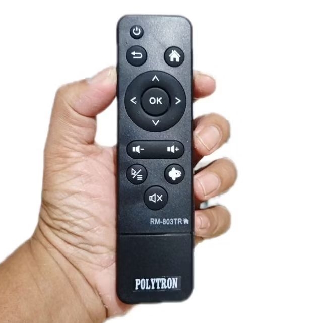 REMOTE STB ANDROID BOX MOLA POLYTRON TV ANDROID RM-803 LANGSUNG PAKAI TANPA SETTING