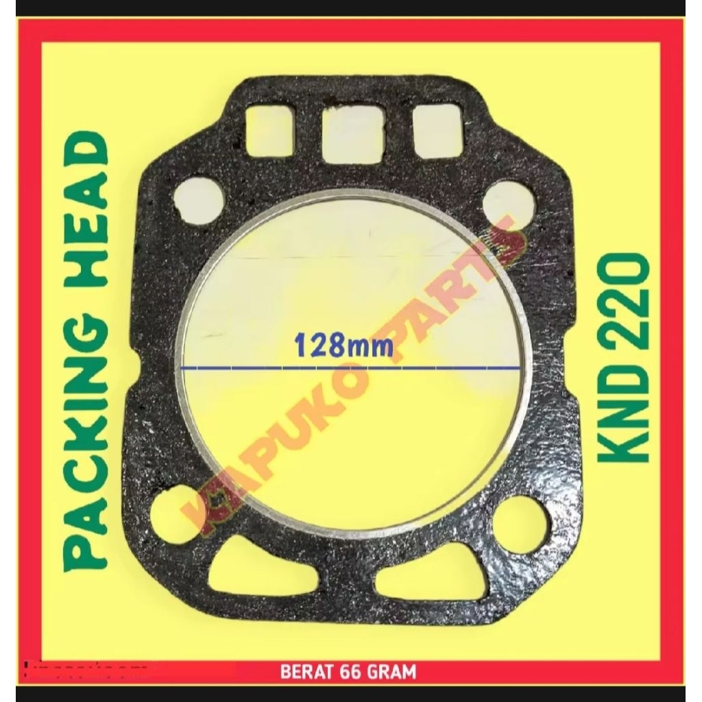 KND 220 PACKING HEAD SILICON MESIN DIESEL KUBOTA