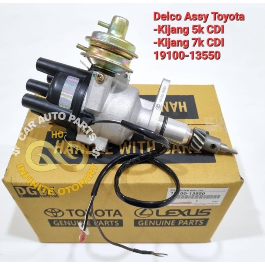 DELCO ASSY DISTRIBUTOR ASSY CDI TOYOTA KIJANG 5K 7K ORI