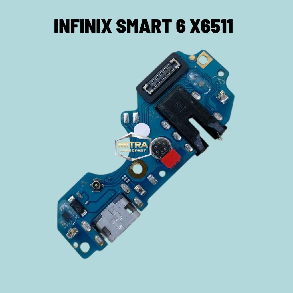 Flexibel Charger Infinix Smart 6 X6511 – Konektor Cas Original Board Cas Infinix Smart6 Ori