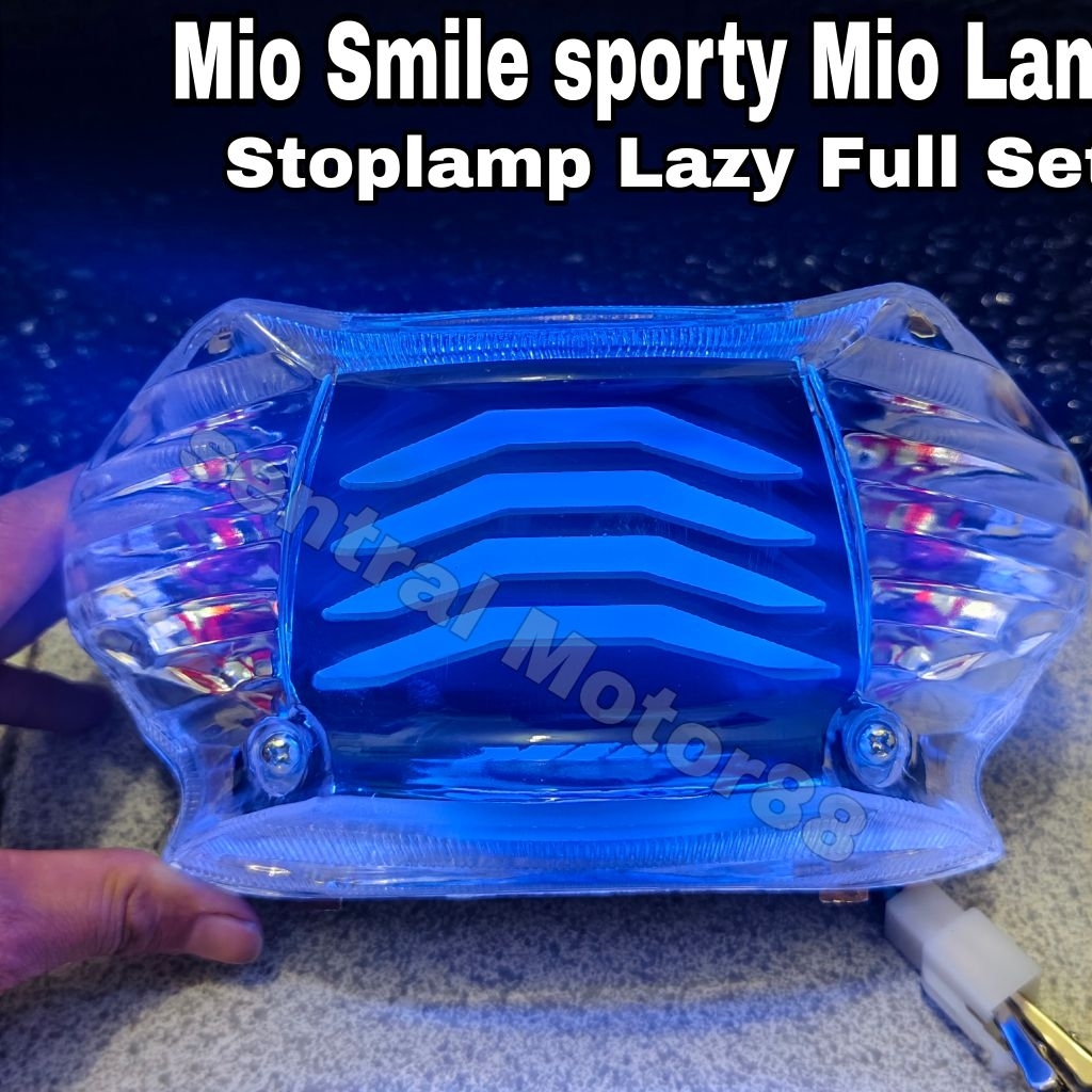 Lampu Stop Belakang Lazy Led Mio Smile Mio Sporty Mio Lama Full Set Custom Lazy Rumah Lampu Belakang