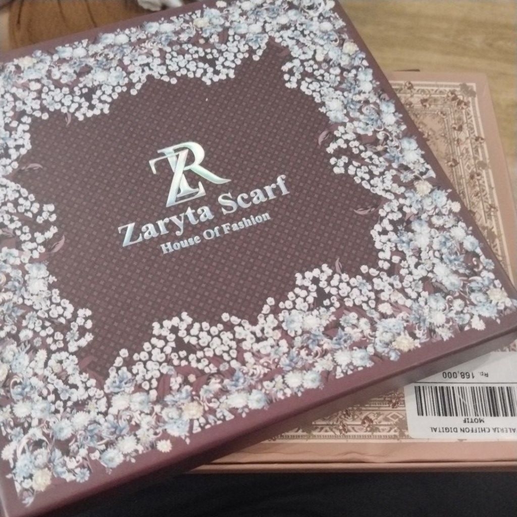 kerudung segiempat zaryta scarf box
