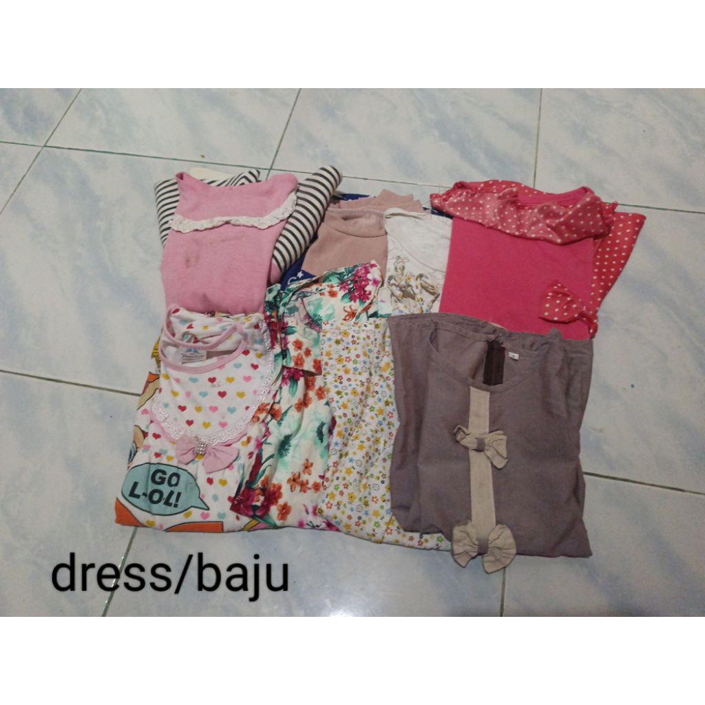 HIBAH PAKAIAN ANAK CEWEK 4-5TH