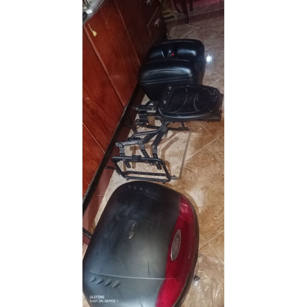 Fullset Bracket & Box Givi Honda Tiger Revo Tahun 2007