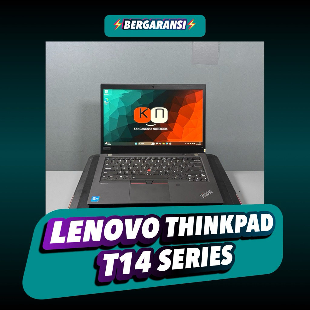 Laptop Lenovo Thinkpad T14 i5 / i7 / Ryzen 5 / Ryzen 7 / GEN1 GEN2 GEN3 ORIGINAL BERGARANSI