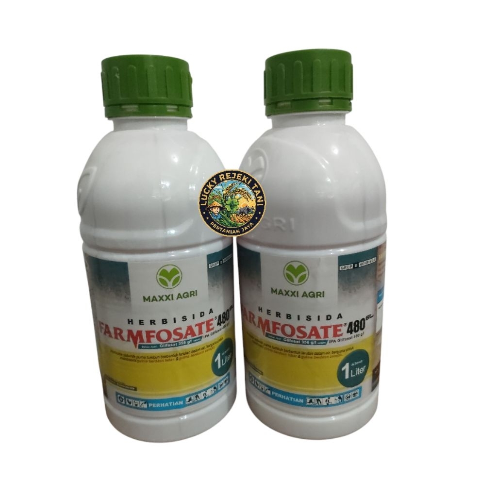 Herbisida FarmFosate 480SL pembasmi gulma 1 Liter