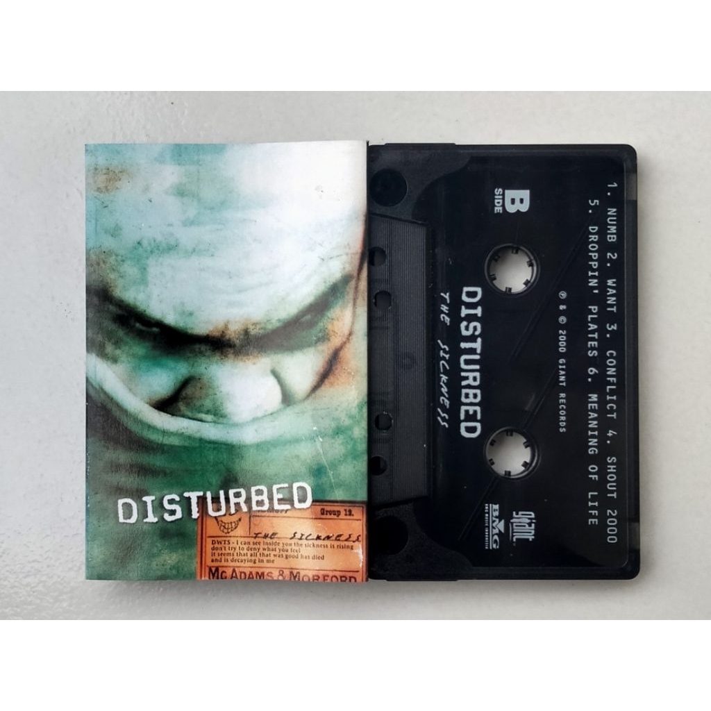 Kaset Disturbed - The Sickness