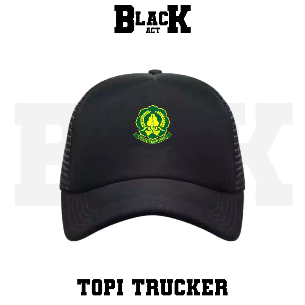 TOPI TRUCKER POLHUT POLISI KEHUTANAN