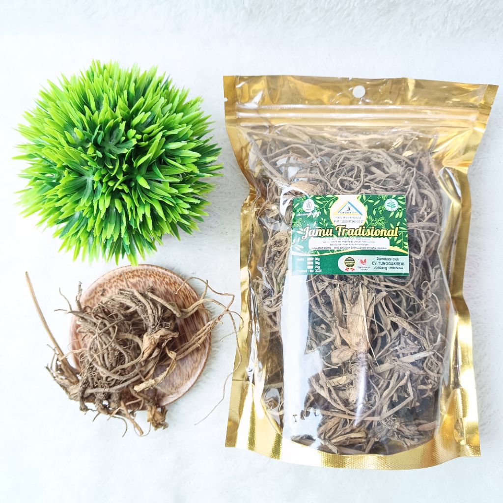 TUNGGAKSEMI Akar Purwoceng Purwaceng Kering Asli - 100 gram