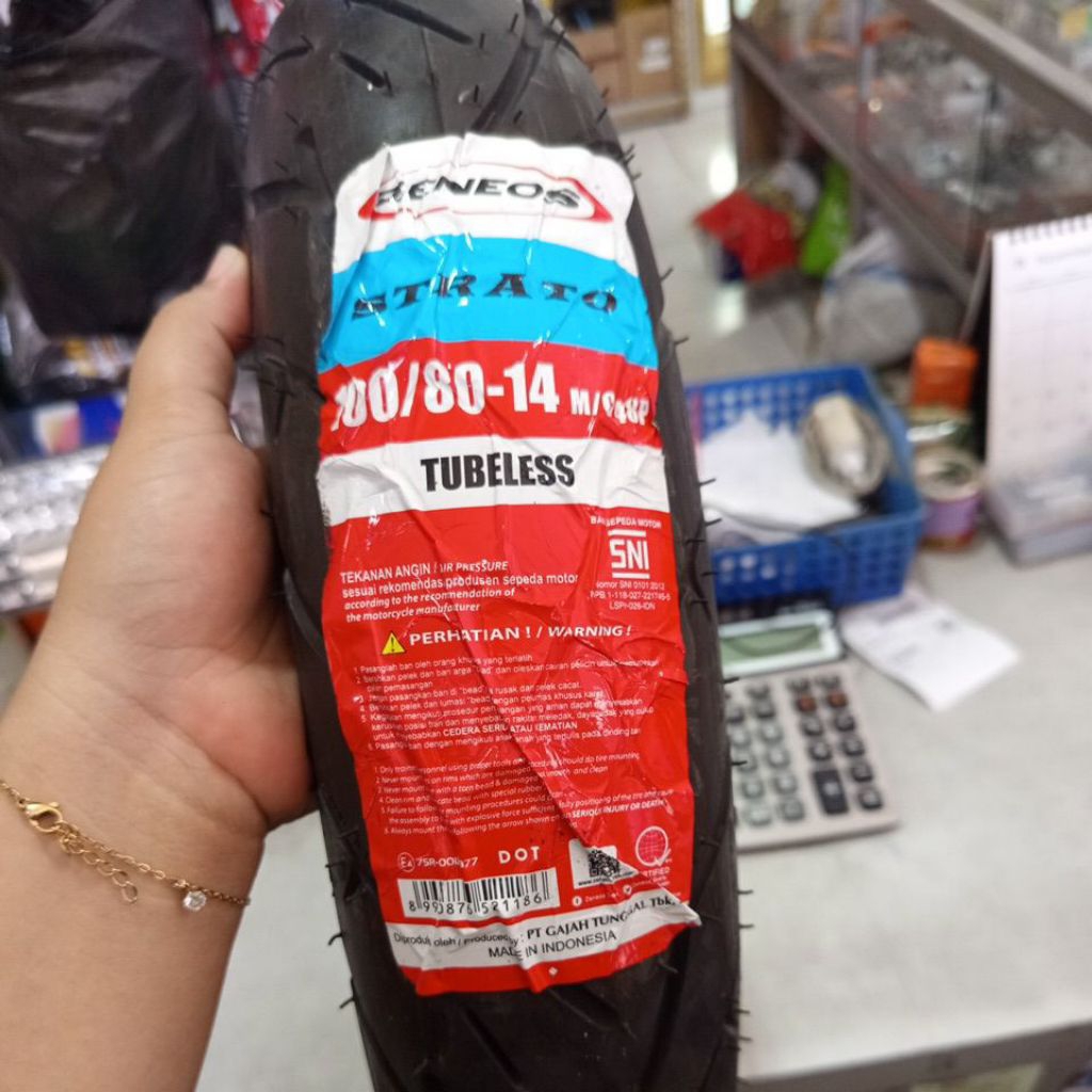 BAN ZENEOS STRATO 100/80-R14