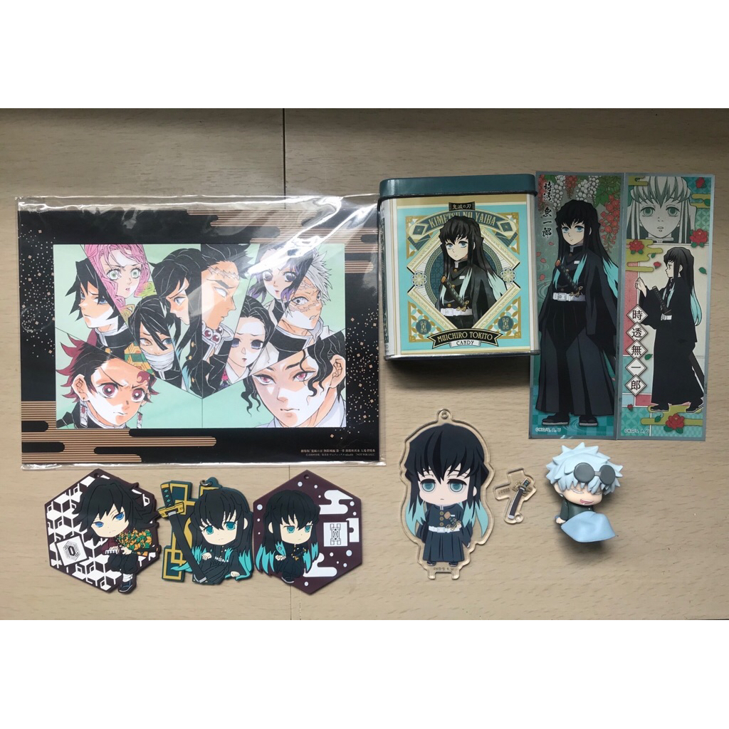 READY Official Kimetsu No Yaiba Demon Slayer Muichiro tokito Giyu tomioka Jujutsu Kaisen Gojo Onemut
