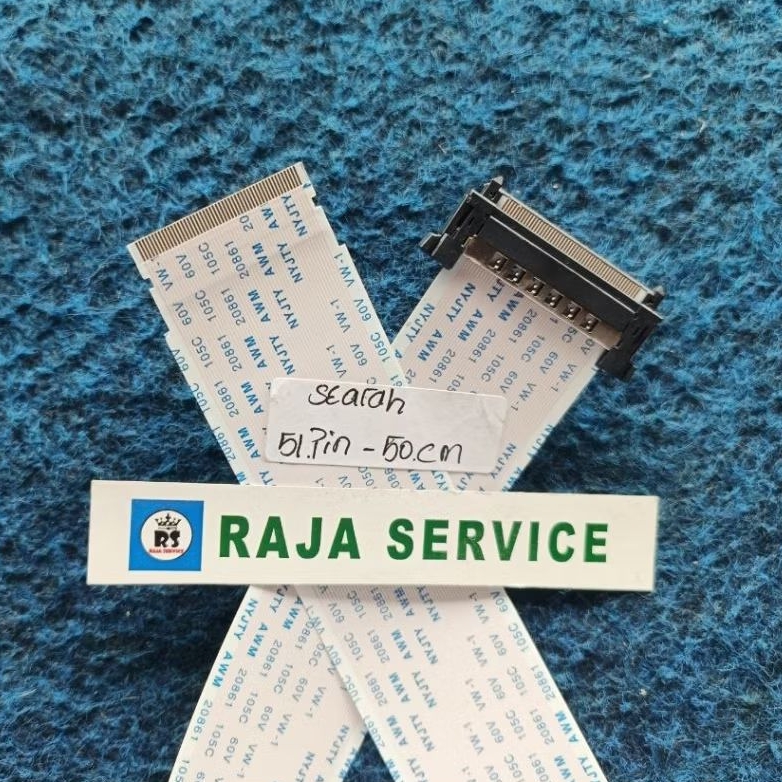 kabel tv toshiba 40L2400VJ lvds flaxible dari tcon ke mainboard 51pin