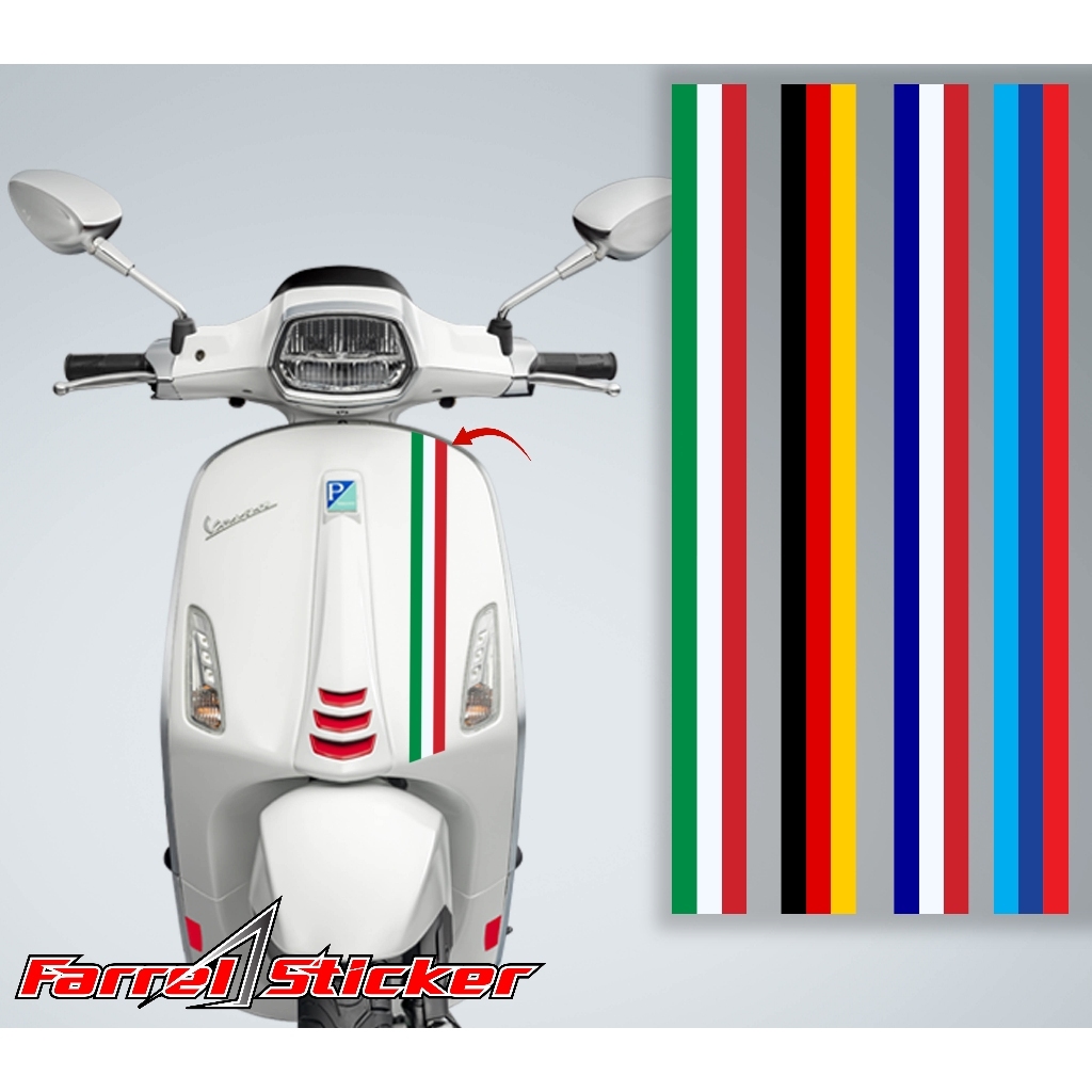 STRIPING LIST VESPA STIKER LIST VESPA SPRINT VESPA PRIMAVERA 3 STRIPE MOBIL BMW