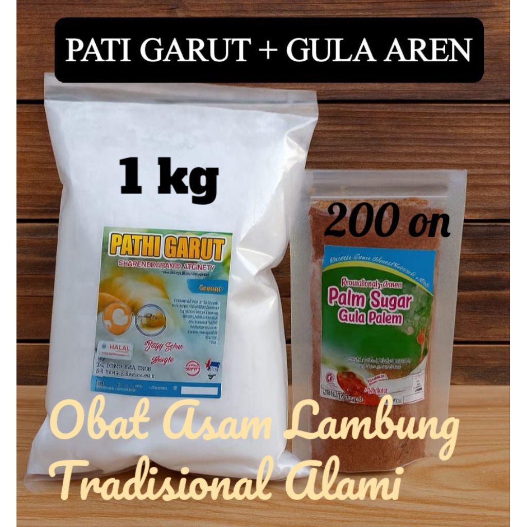 Promo Pati Garut Asli 1kg Bonus Gula Aren