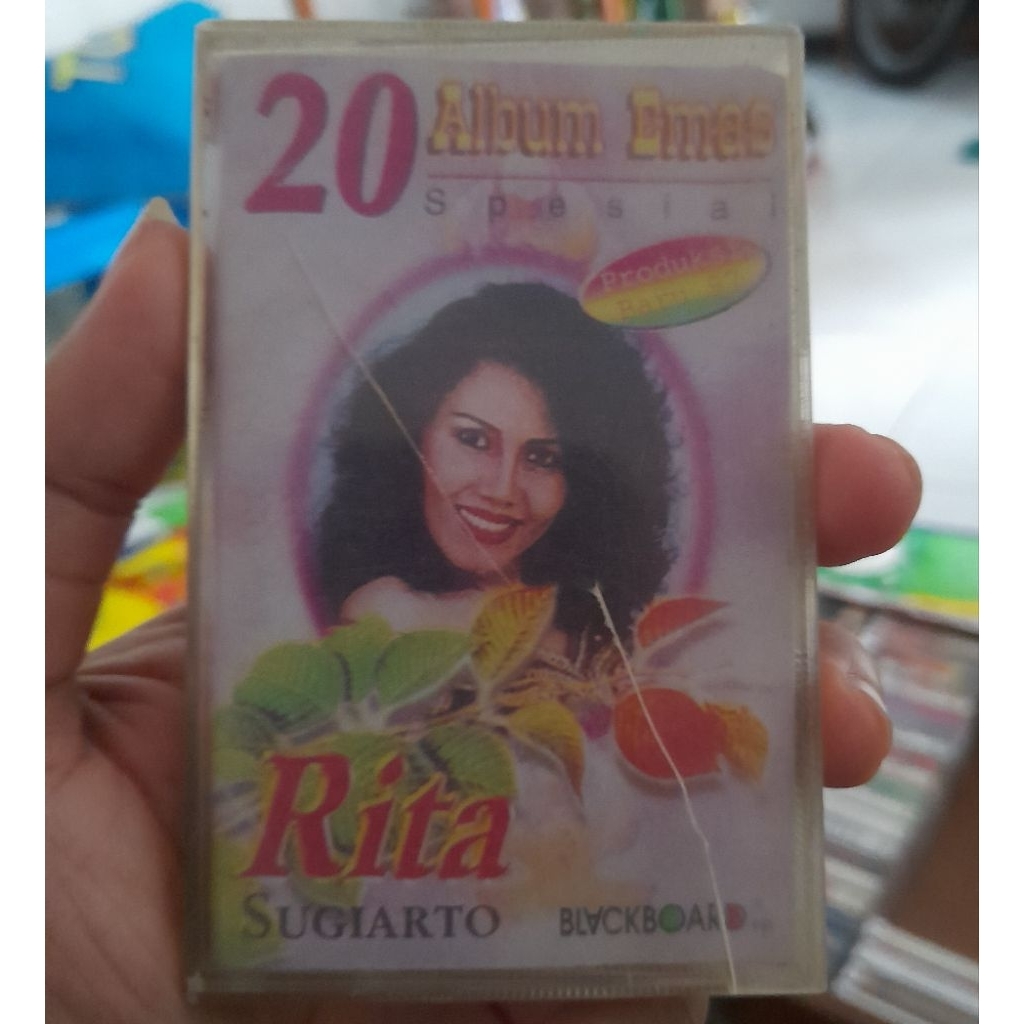 Kaset Pita 20 Album Emas Spesial Rita Sugiarto - Bootleg