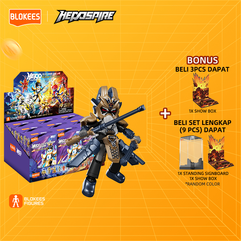 [BARU] BLOKEES Hero Spire Blind Box Mainan Anak Balok Toys (1 PCS)