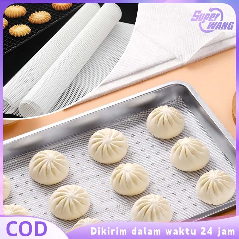 2pcs Alas Kukusan Alas Kukus Tatakan Kukusan Alas Kukusan Silikon Alas Kukus Anti Lengket Alas Kukus