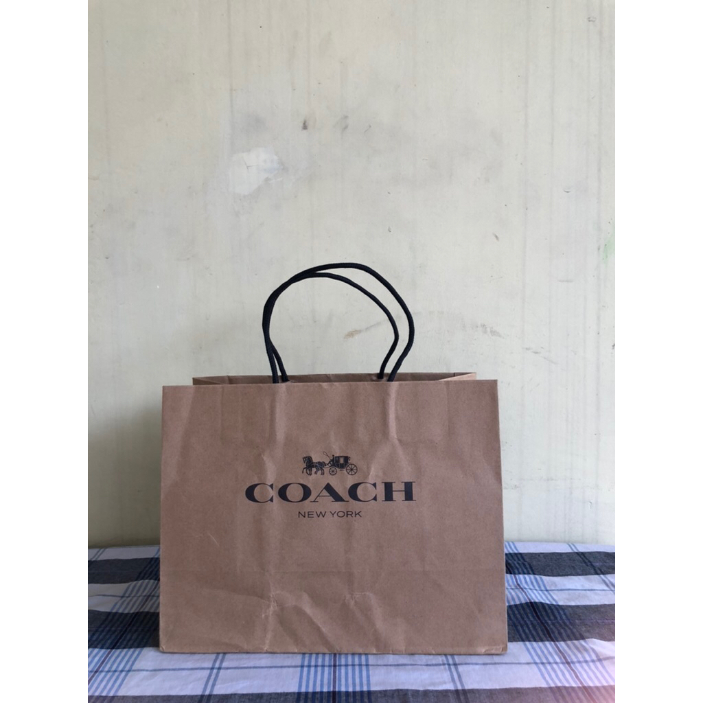 PAPER BAG COACH KECIL (VICTORI OUTLET)
