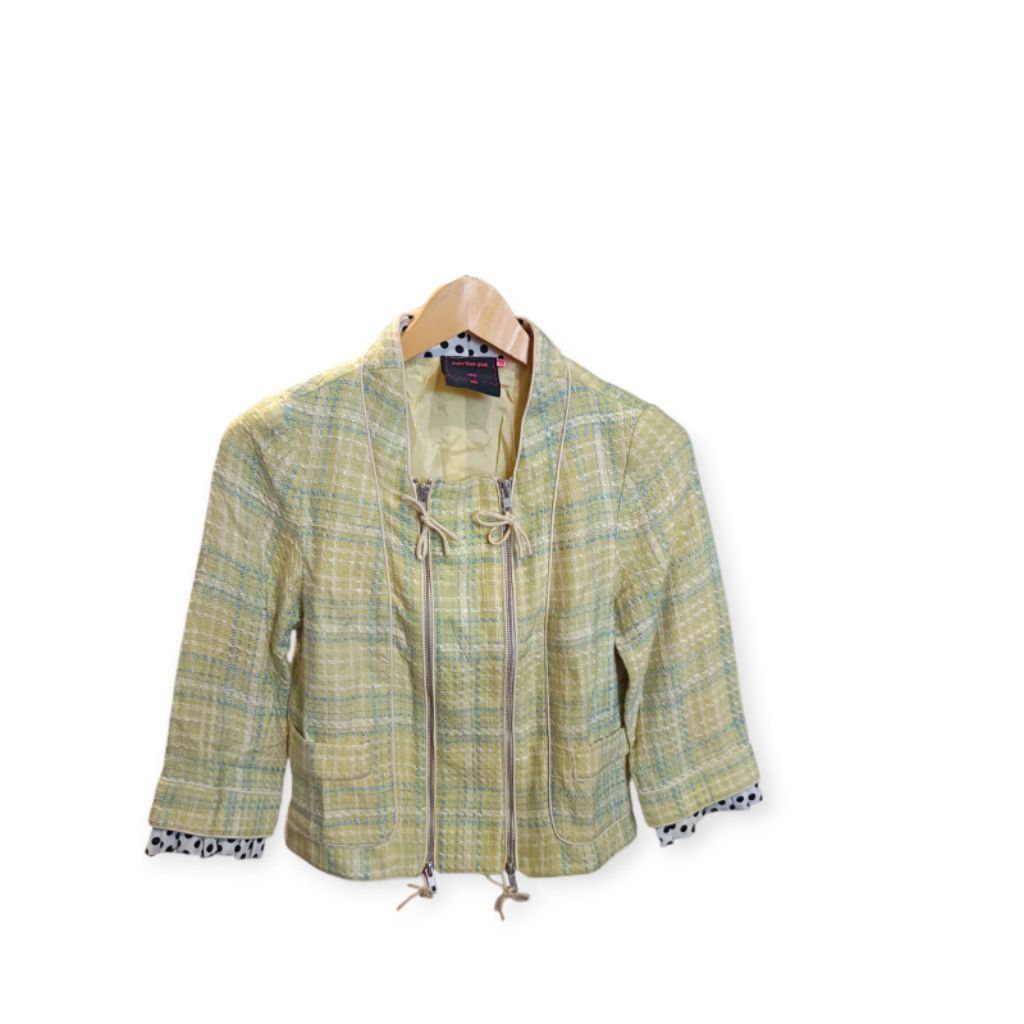 Martina Pink Yellow & Green Jacket Korea