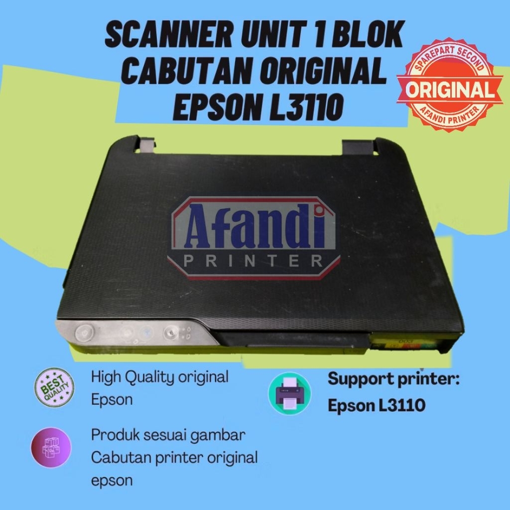 Scaner Epson L3210 , L3110 Second Berkualitas