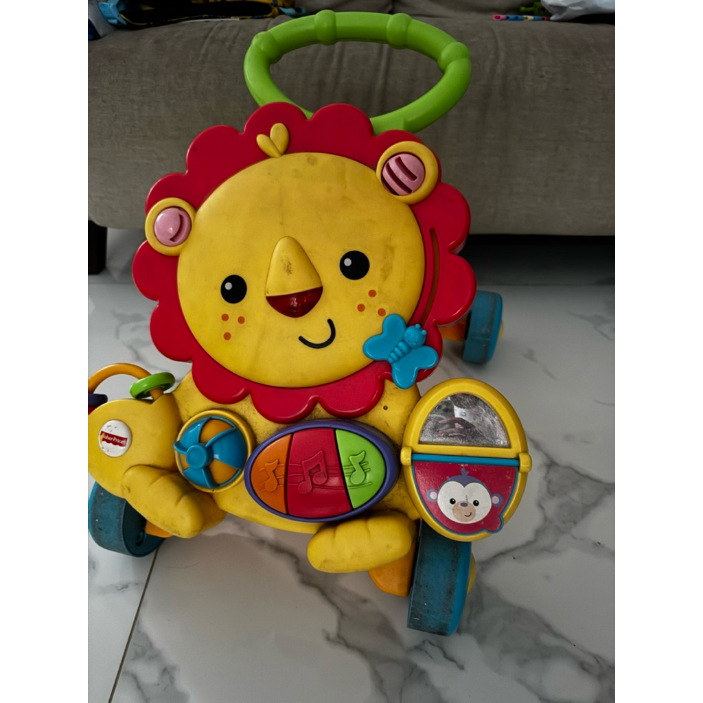 fisher price lion walker