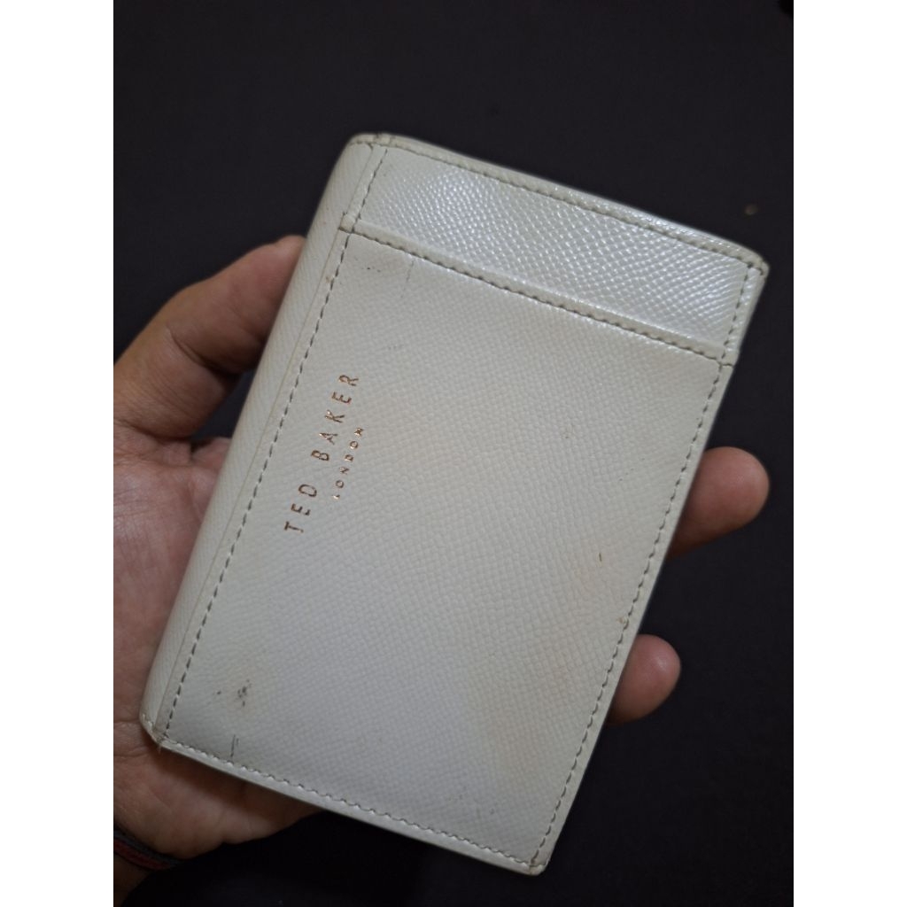 ORIGINAL TED BAKER LONDON COMPACT WALLET PRE-OWNED