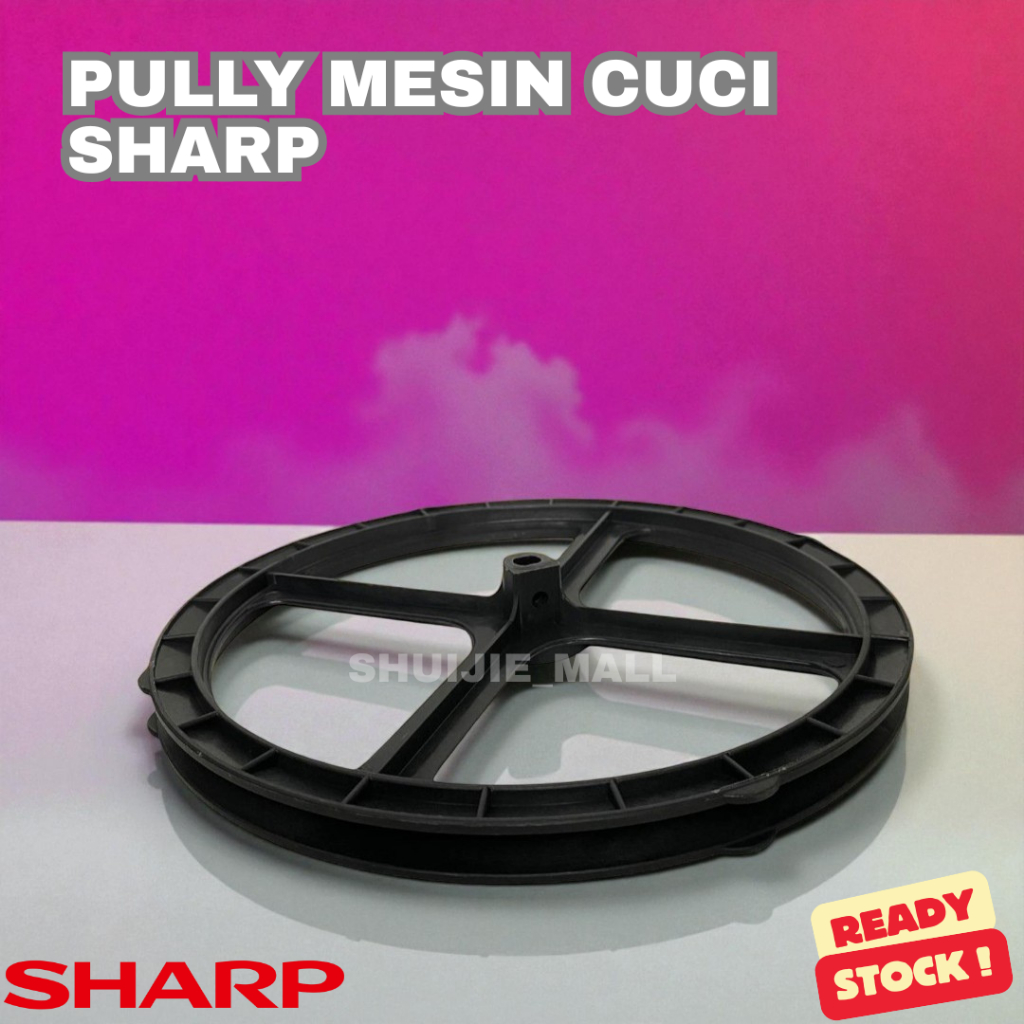 PULLY MESIN CUCI SHARP 2 TABUNG ANTI SELIP / PULI MESIN CUCI SHARP / PULLY / PULLEY MESIN CUCI SHARP