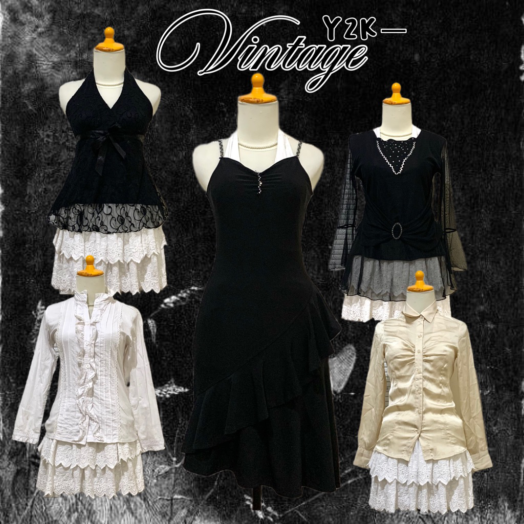 salunathings [VINTAGE•Y2K•GRUNGE•FAIRY•COQUETTE TOP]