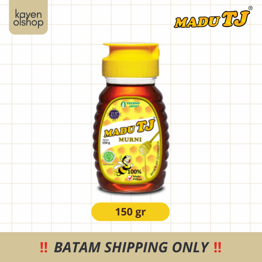Madu TJ | 150g | Murni, madu tj murni