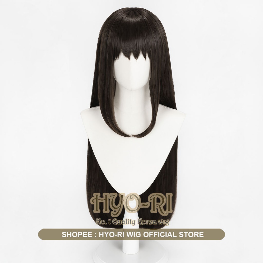 HYO-RI WIG : WIG OSARAGI WIG COSPLAY ANIME SAKAMOTO DAYS WIG CEWE CEWEK WANITA PANJANG 1 METER LURUS