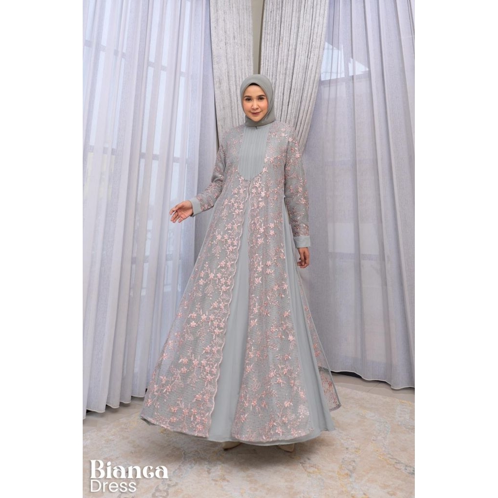 RAZAQA.ID Gamis Mewah Marevi Dress Premium Original