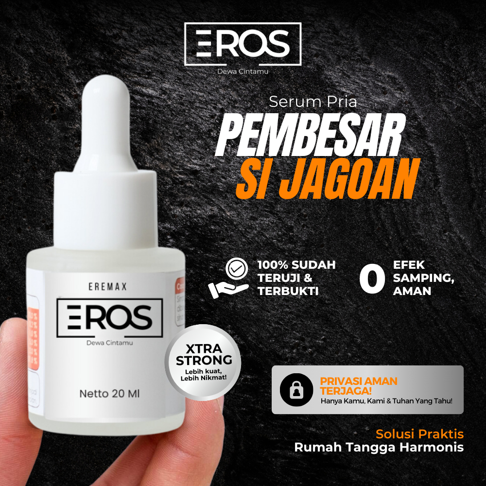 EROS SERUM PEMBESAR MR P Obat Pembesar Obat Kuat Tanpa Efek Samping 100% Aman Privasi Terjaga