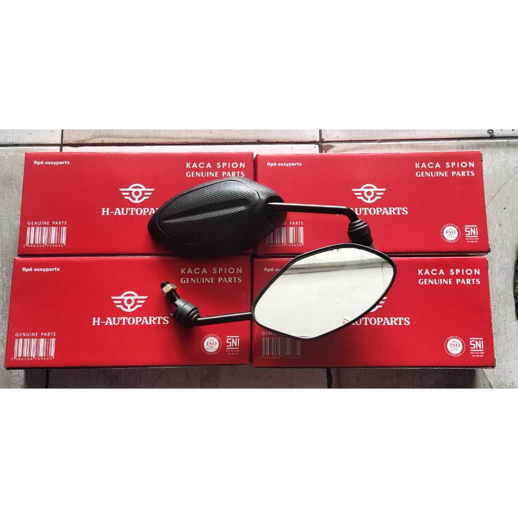 Kaca Spion Honda Beat Vario 125 Lama Dus Merah CKD HD Sepasang