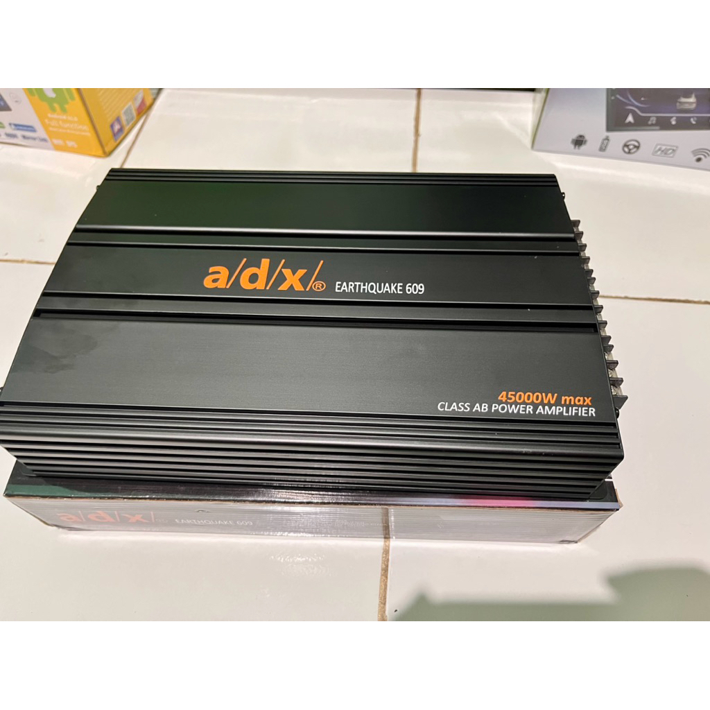 Power Amplifier 4Channel ADX EARTHQUAKE 609 45000Watt