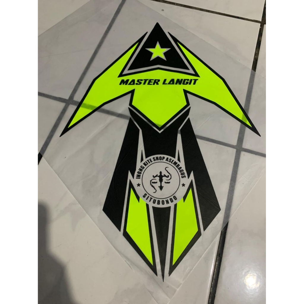 kertas layangan sukoi kuning stabilo premium