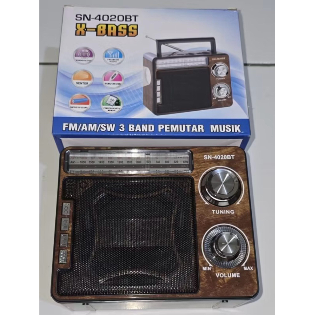 RADIO-BLUETOOTH-MITSUYAMA-SN4020BT-XBASS