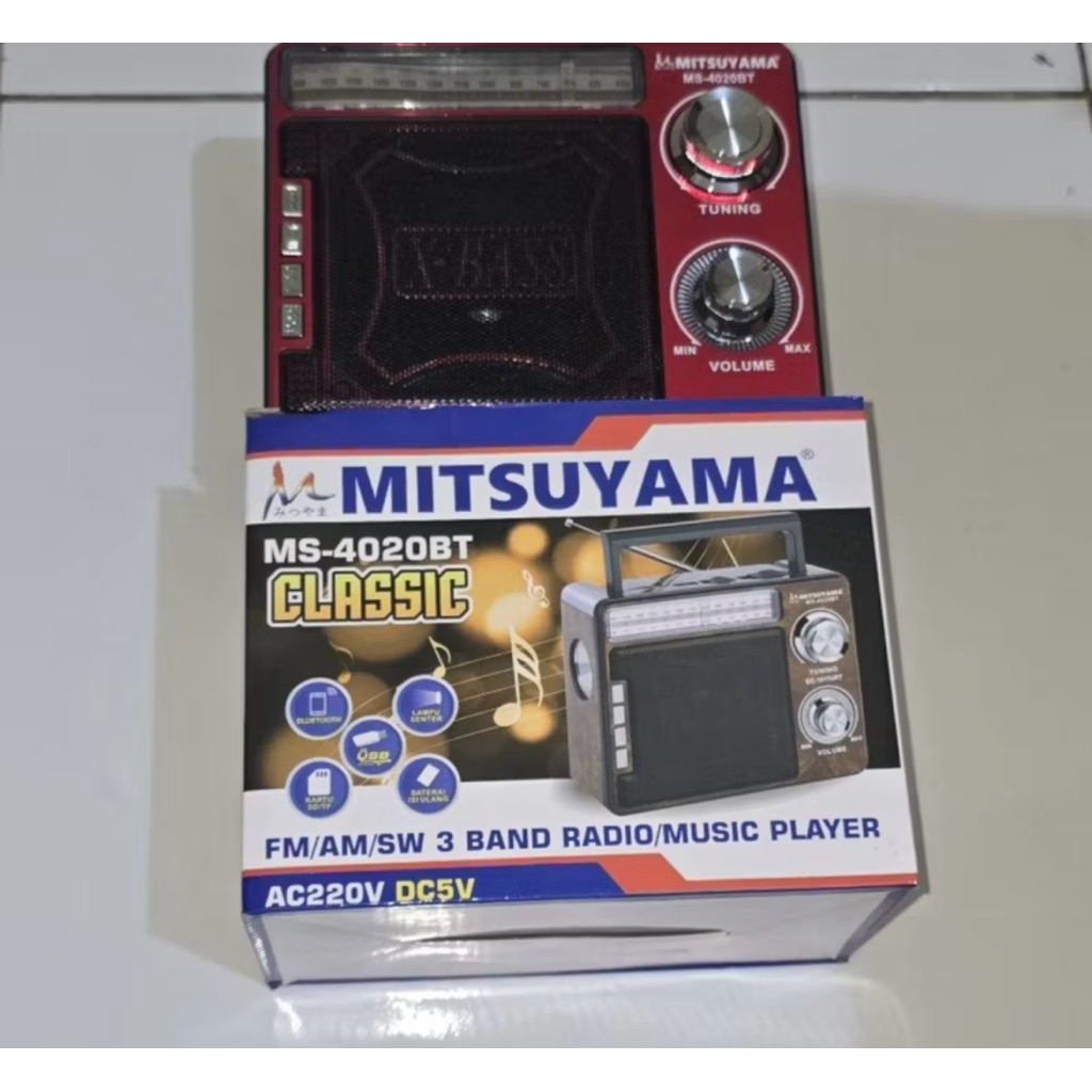 RADIO MITSUYAMA MS4020BT CLASSIC