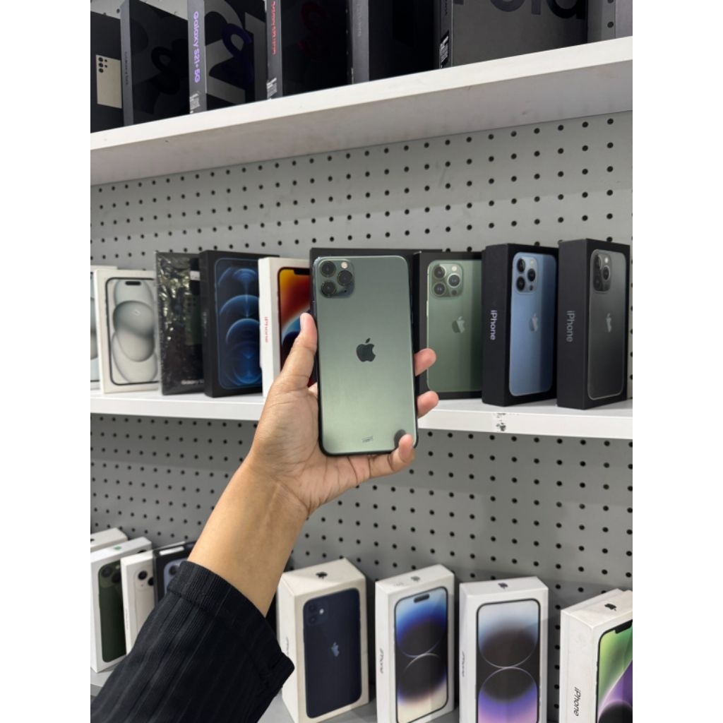 IPHONE 11 PRO MAX 512 SECOND RESMI INDONESIA FULLSET
