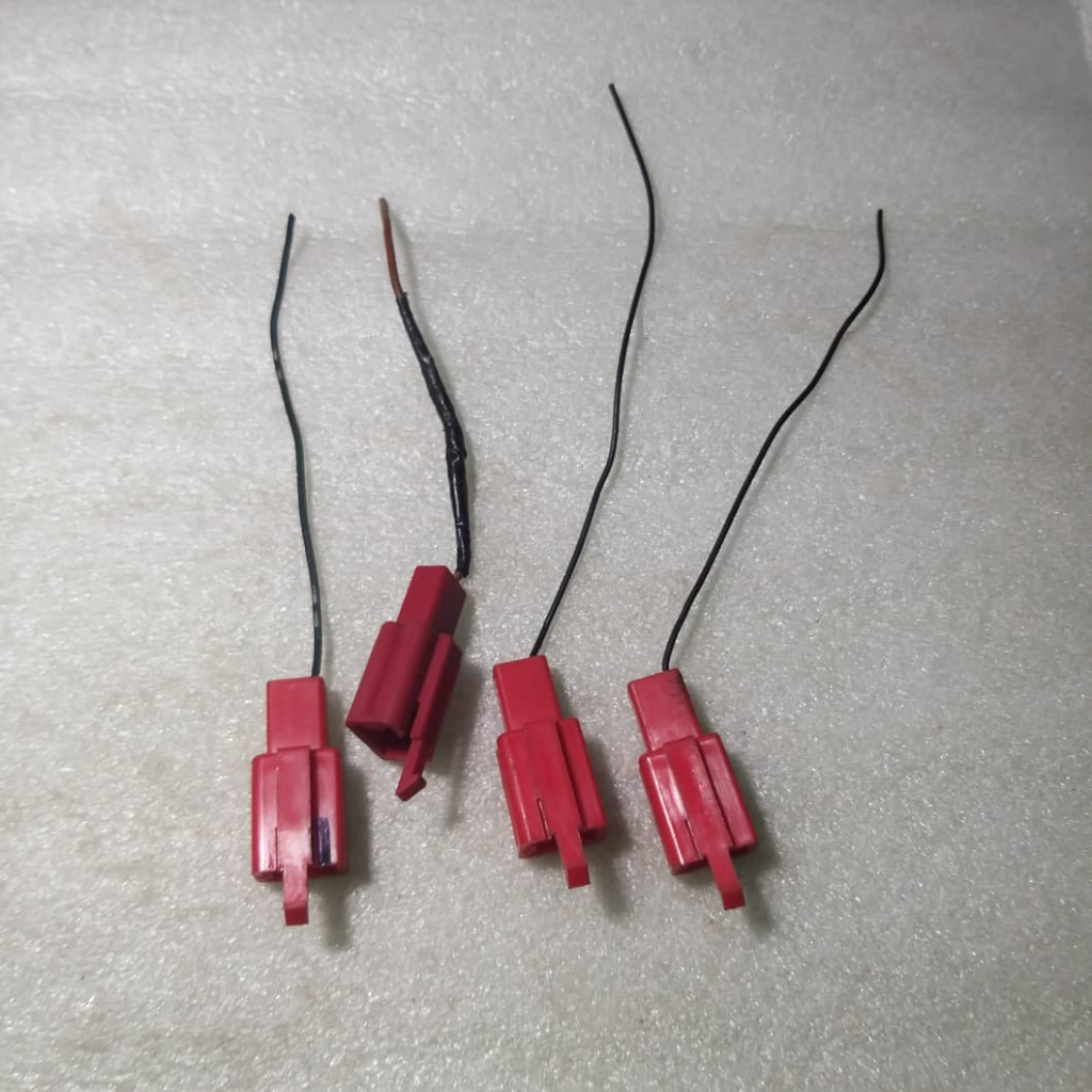 Kabel Soket Konektor Motor Socket Skun Kecil 2 PIN Male Penyambung Kabel Soket Male Mini 2 Pin 1 Kab