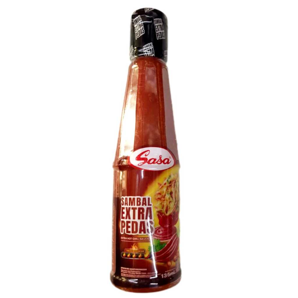 Sambal Sasa Extra Pedas 135ml Botol Saus Spicy