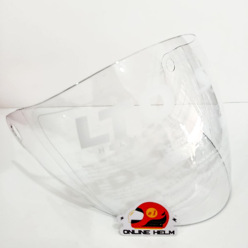 KACA VISOR HELM LTD SPORT ASLI ORIGINAL 100 % PUTIH