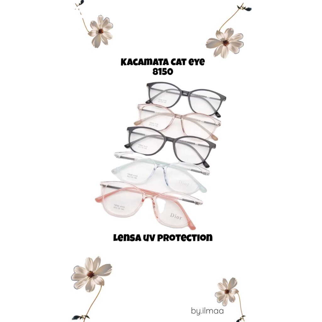 Kacamata Cat eye 8150