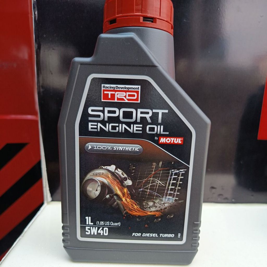 Oli Mobil merek Motul TRD Diesel 5W-40 Liter