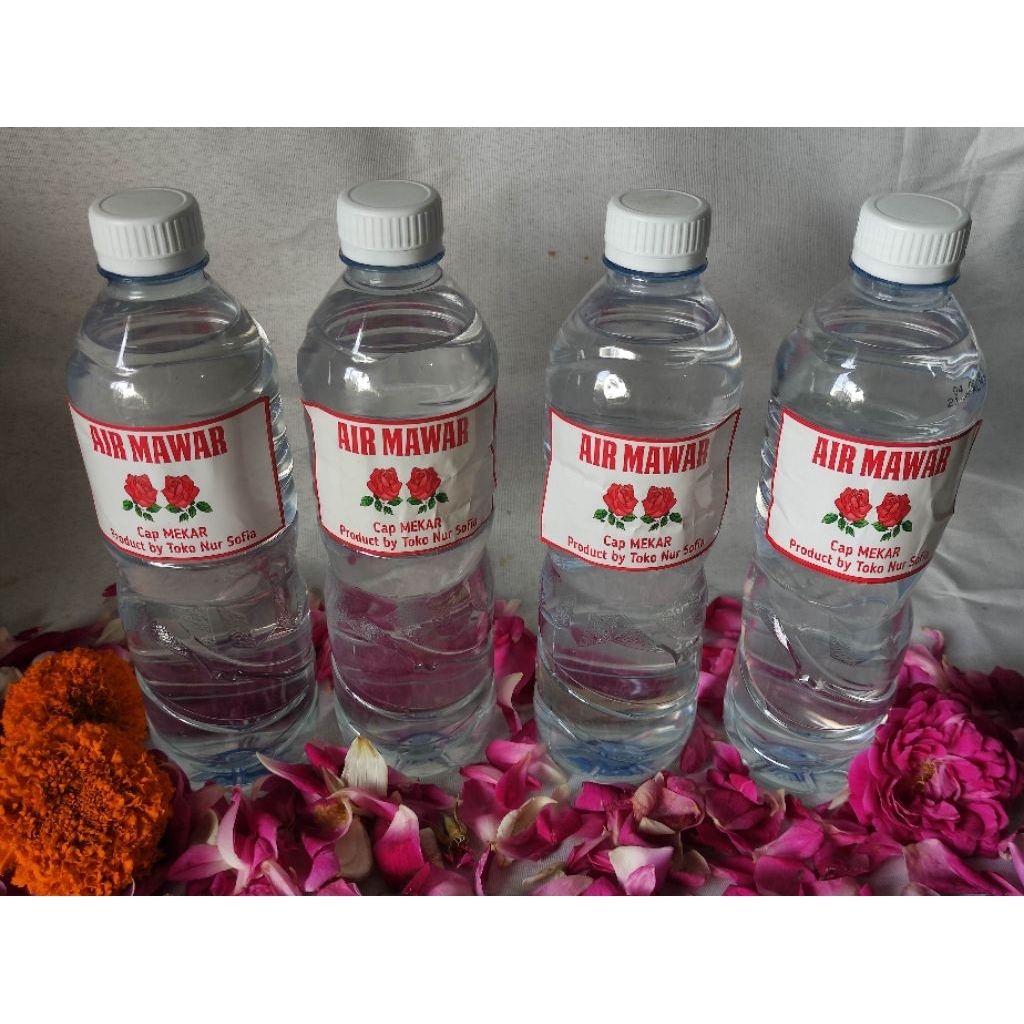 Air Mawar Harum Asli Cap Mekar 600ml - Produk Dari Toko Nur Sofia
